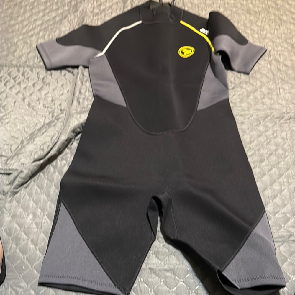 Women's Black and Gray Wetsuit